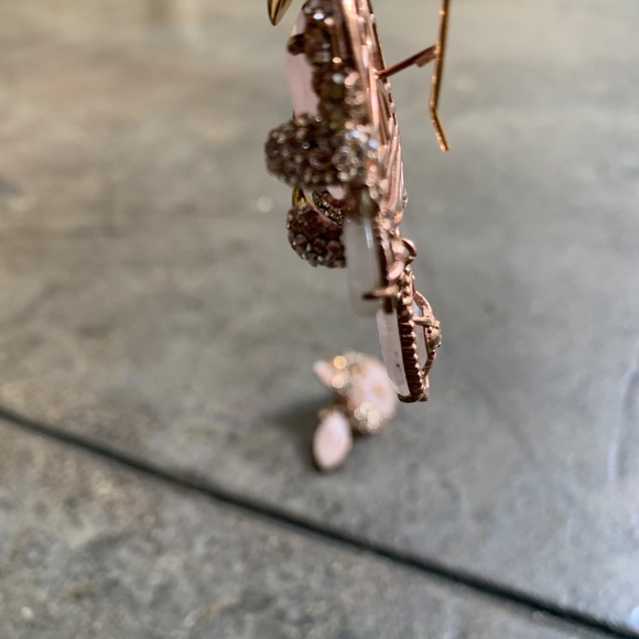 Vivienne Westwood INSANE Rare Claw Series Swarovski Crystal and Stone Earrings - Picture 4 of 11